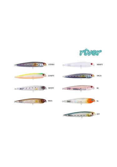 River Seabass Bullet 9,5Cm 11Gr 91 Popper Suni Yem