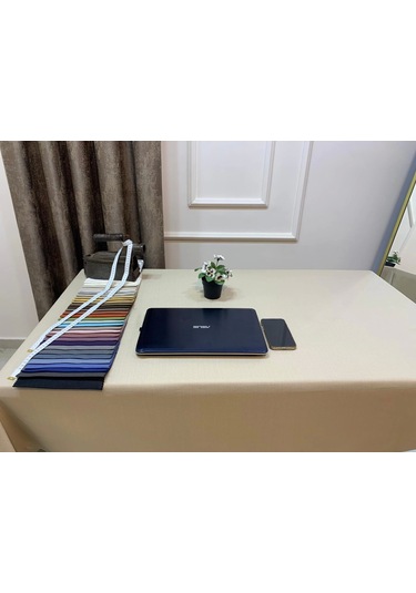 Nivemeshome Keten Trend Masa Örtüsü Bej Apm Çok Renkli