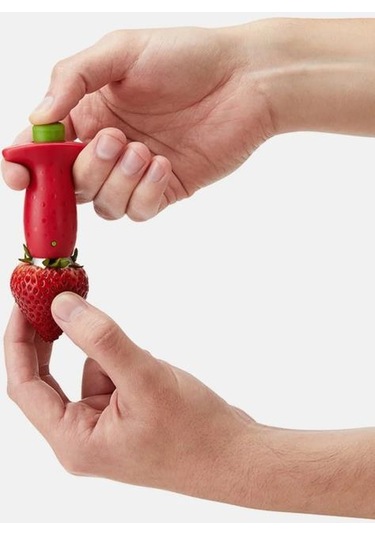Chef'n Gem Çilek Sapı Koparma Aparatı