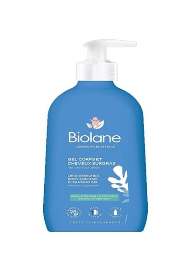 Biolane Lipid-enriched Body And Hair Cleansing Gel 350 Ml