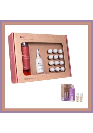 Kaaral K05 Tea Tree Oil System Saç Dökülmesine Karşı Set 250ml + Yağlı Saç Dandruff And Oily Scalp Kit Dökülen