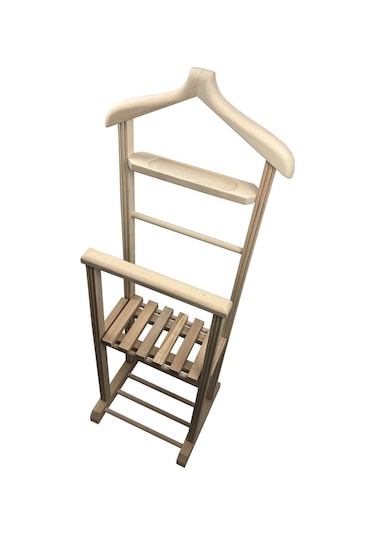 Melada Mobilya Gürgen İkili Dilsiz Uşak Ham Sehpalı Ceviz