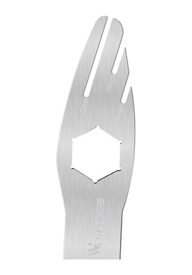 Pazly Dağ Bisikleti Pedal Sökücü Anahtarı - Sökme Onarım Aleti - Arjantin Model Gri