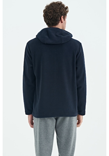 Air Jones Tommy Life Hern Lacivert Erkek Polar Sweatshirt - 88301 Lacivert