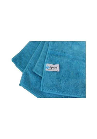 Spark Mikrofiber Havlu Genel Temizlik Bezi Mavi 50 x 60 CM
