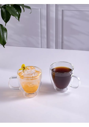 Aura Of Bohemia Çift Duvarlı Tea And Coffee Set 212948175 Beyaz