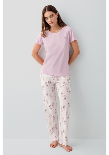 Pierre Cardin Kadın Pembe Pijama Takım Pc9213-s-v2 Pembe