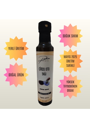 Pachira Kimya Vıp Çörek Otu Yağı 250 ML