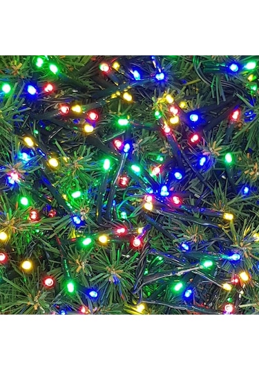 Pilli Ve Animasyonlu 50 Led X 5 Mt - Çok Renkli Led Işık