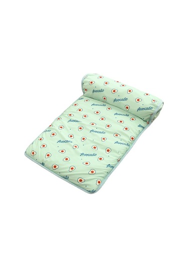 Reedark Yaz Serinleten Kedi Köpek Yatağı - Soğuk Tutan İpek Dokuma, Yastıklı Ve Kaymaz Tabanlı 60x40cm Siyah