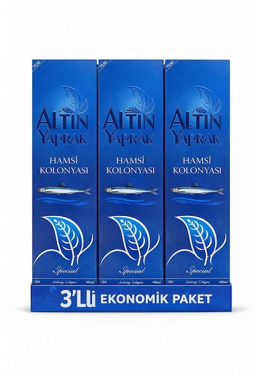 Altın Yaprak Hamsi Kolonyası 200ml X3 Adet