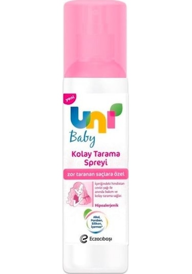 Uni Baby Kolay Tarama Spreyi 200 ML 4'lü Set