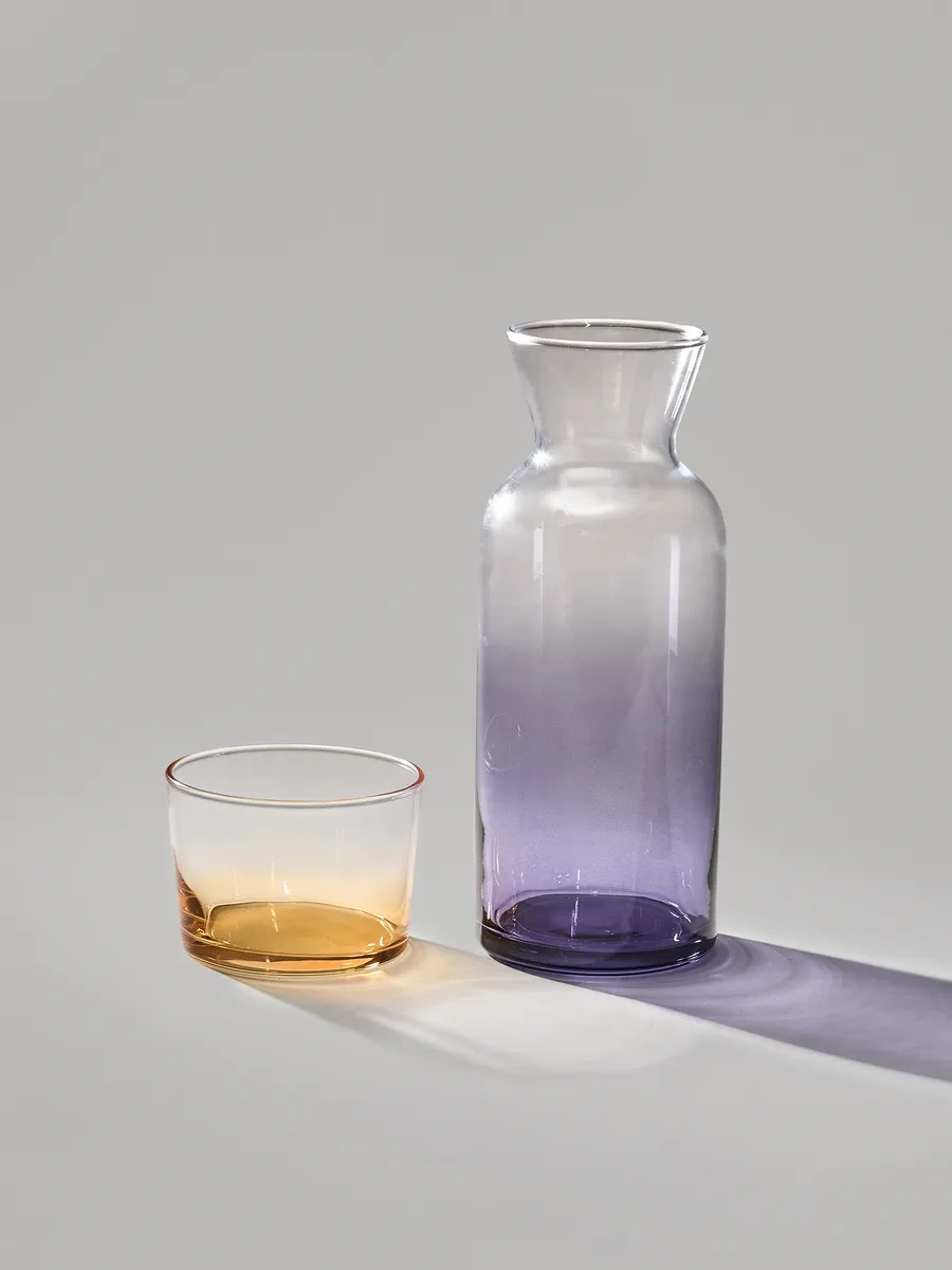 Lefard Colors Kapaklı Su Sürahisi Ve Bardak 700 Ml 170419086