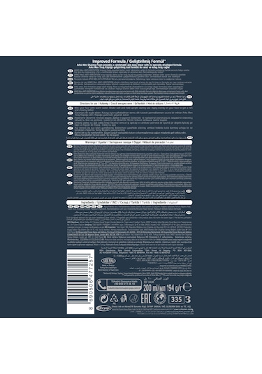 Arko Men Tıraş Köpüğü ırritation & Black 4x200 Ml