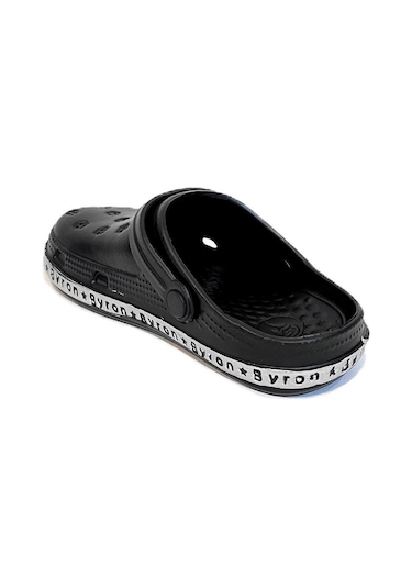 De-fa Byron Siyah Crks Erkek Çocuk Havuz Plaj Günlük Terlik 001