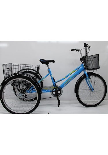 Dorello Cargo Bisiklet 3 Tekerli Bisiklet Turkuaz