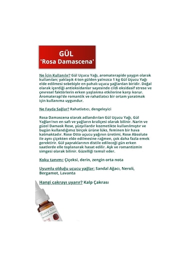 Flowy Oils 5'li Lavanta + Gül + Yasemin + Misk Adaçayı + Ylang Ylang Yağı Uçucu