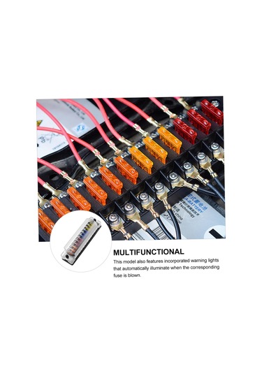 Otomatik Sigorta Tutucu Yolu Araba Sigorta Kutusu Otomotiv Kutusu Amp Blok Dayanıklı Organize Kablolama