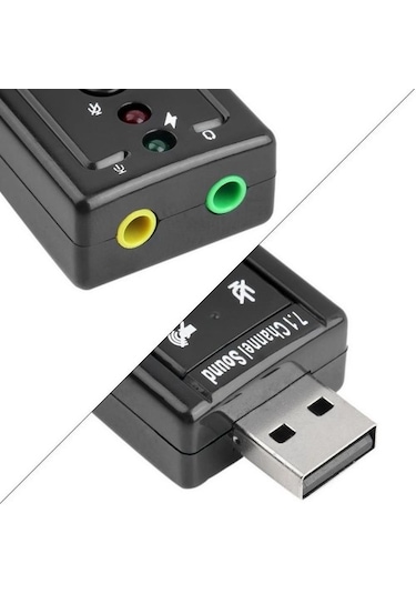 Alfais AL-4506 7.1 3.5 MM USB Ses Kartı