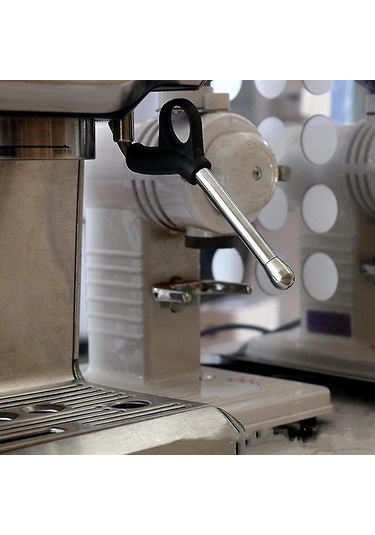 Folinda Stainless Steel 3-lü Buhar Damlaticısı, Kahve Makinesi Aksesuarı, Kolay Süt Köpürtme, Yemek Kalitesi Malzeme, 12.98x23mm Gümüş Renkli Diğer