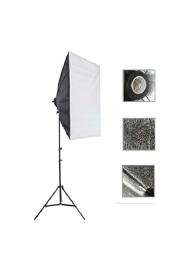 DP 50 x 70 CM Softbox 2'li Taşıma Çantalı Sürekli Işık Seti