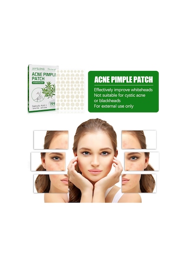 Youtek 144 Adet Sivilce Yama Bandı - Hidrokolloid, Çay Ağacı Yağlı, Beyaz Nokta Ve İltihaplı Sivilceler İçin