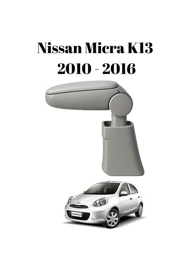 Nissan Micra K13 2010 2011 2012 2013 2014 2015 2016 Uyumlu Araca Özel Kolçak Kol Dayama Orta Konsol