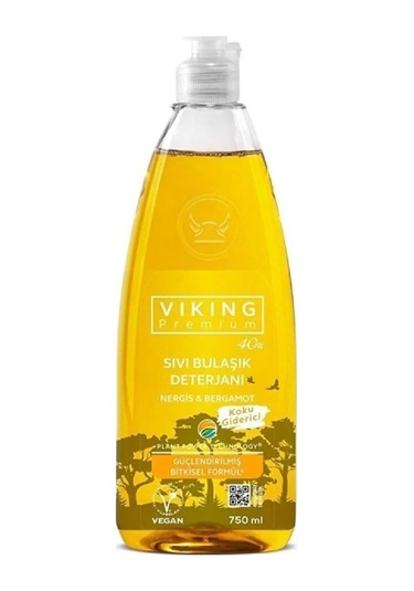 Viking Premium Sıvı Bulaşık Deterjanı Bergamot 750 Ml