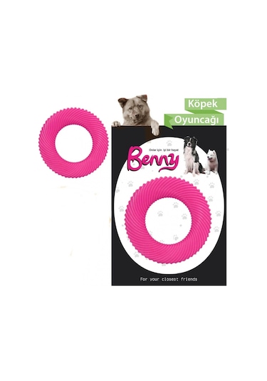 Benny Yuvarlak Köpek Oyuncağı 9.5 CM