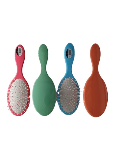 Fe Oval Saç Fırçası Fech136,yeşil