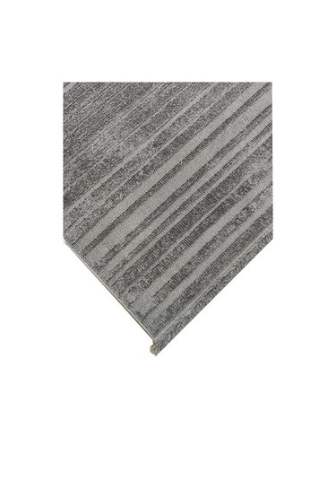 Çam Halı Eyfel 3104 Antrasit Romans Halı Modern Desenli Makine Halısı