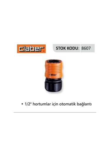 Claber 8607 1/2 Hortum Adaptörü