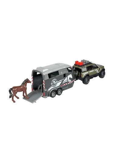 Majorette Land Rover Horse Carrier