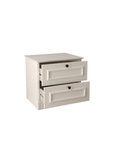 Mira 2 Çekmeceli Komodin Açık Bej