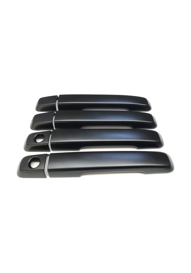 Isuzu D-Max 2017 Sonrası Mat Siyah Kapı Kolu 8 Parça Uk98