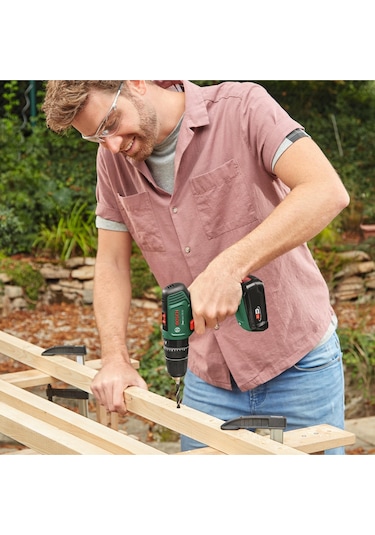 Bosch EasyImpact 18V-40 2.0Ah Tek Akü Darbeli Matkap - 06039D8107