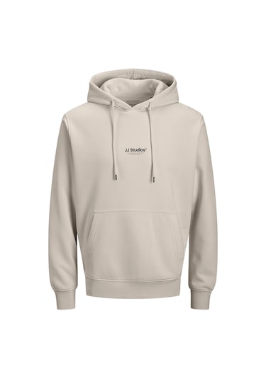 Jack & Jones Soho Erkek Krem Sweatshirt 12278789-mbm Krem