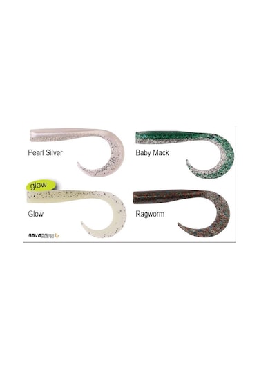 Savage Gear SG LB Sandeel Curltail 10cm Silikon