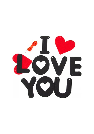 Riota Sevgi Işıkları Kalpler I Love You 1 M 214548171 Diğer