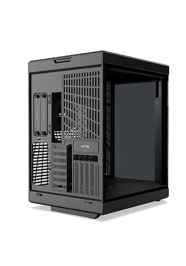 Hyte Y70 Touch Pitch Black Temperli Cam Usb 3.2 E-atx Dual Chamber Bilgisayar Kasası