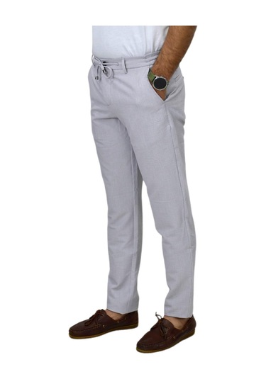 Erkek Jogger Gofre Lastikli Pantolon 1998 Bgl-st04423 A.Gri