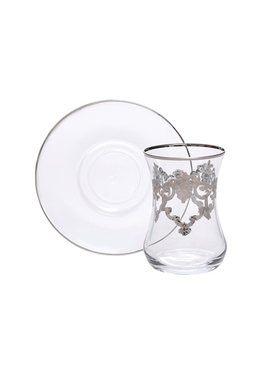 Decorium Çay Takımı 12 Prc Palas Platin M00719 Platin