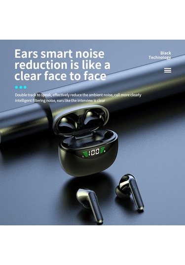 Carrier-tws Vg121 Sporcu Kulaklığı Gerçek Kablosuz Kulaklık Hıfı Gürültü Bluetooth 5.1 Kulaklık Hd Müzik Kulak İçi Kulaklık Mic İle