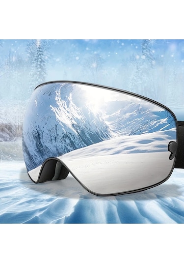 Oldfriend Sa1 Oa Bulaşmaz Kar Gözlüğü Rüzgar Geçirmez Unisex Tpu Çerçeve Uv Koruma