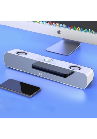 Soaiy SH16 Upgraded Taşınabilir Kablosuz Bluetooth Hoparlör - Dijital Saat & FM Radyo & USB - ZORE-219094