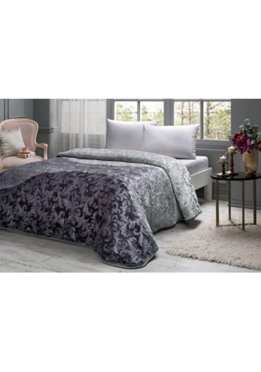 Özdilek Silver Gri Çift Kişilik Battaniye 220 x 240