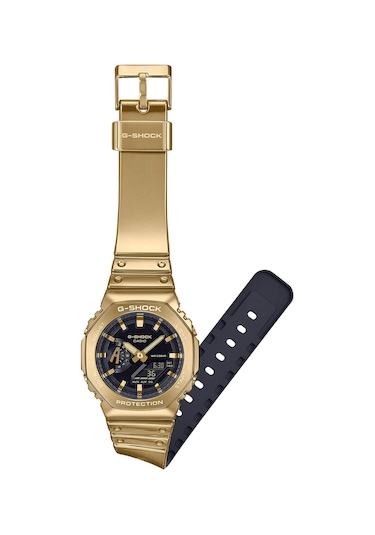 G-shock 2100 Fine Metallic Series Gm-2100ymg-9adr Altın - Mavi