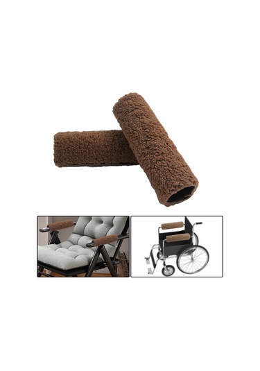 Suntek Evrensel Koruma Için 2 Adet Tekerlekli Kahverengi