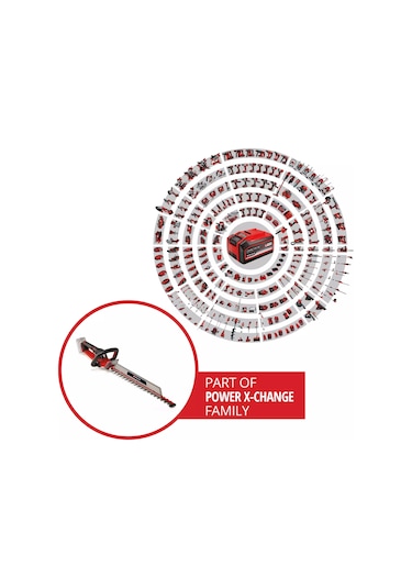 Einhell GP-CH 18/61 Li BL - Solo Akülü Çit Budama (Akü ve Şarj Hariç)- 3410935