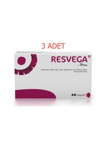 Resvega Multivitamin 3 x 60 Kapsül